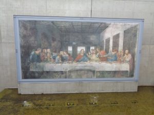 レオナルド・ダ・ヴィンチ作　「最後の晩餐」