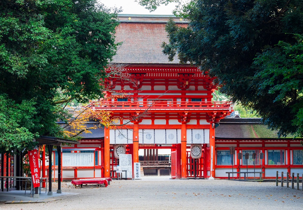 京都　下鴨神社　楼門