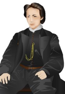 土方歳三　イラスト