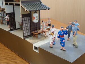 京都まちなか　祭りの様子　ミニチュア