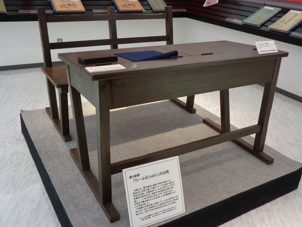 たーふる(tafel)　明治～昭和時代の学習机