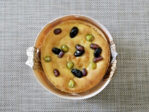 一乗寺中谷の三色お豆のタルト