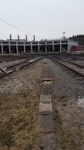 京都鉄道博物館　扇形車庫